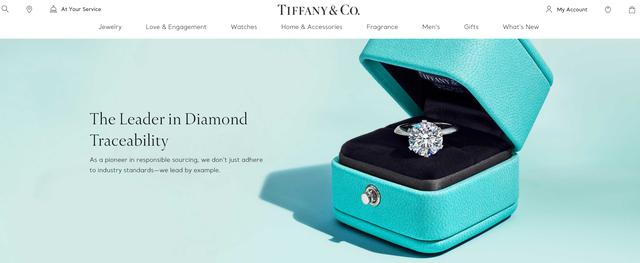 Tiffany 宣布公布钻石从开采到制作全过程的详细信息