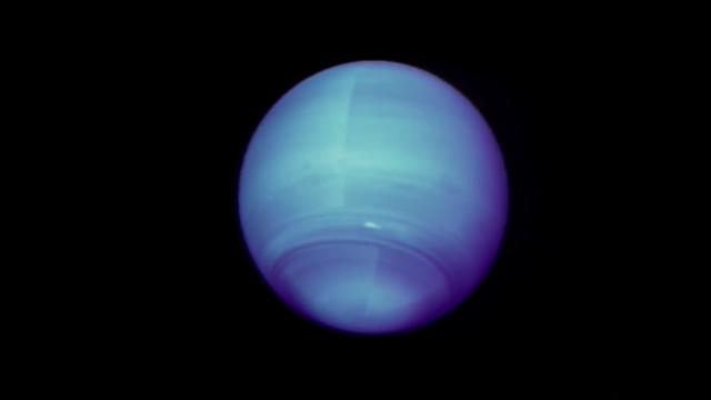 45亿公里外海王星真实影像：数之不尽的钻石，持续百年的风暴