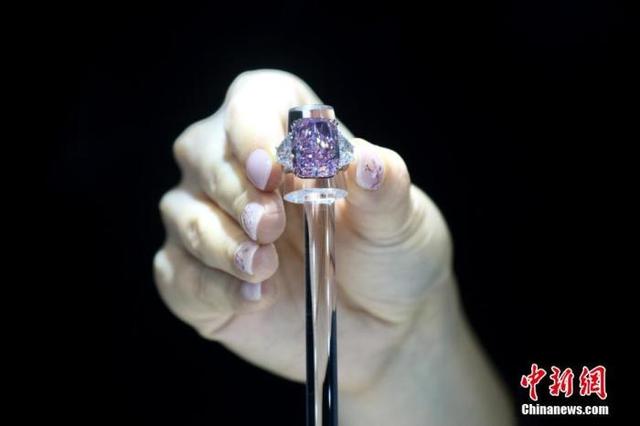 佳士得春拍云集珍品 15.81克拉粉红钻石亮相