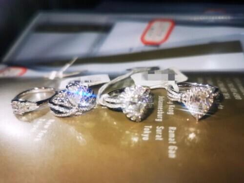 Blingbling~放眼望去全是钻石！他们走私了100余套，被公诉
