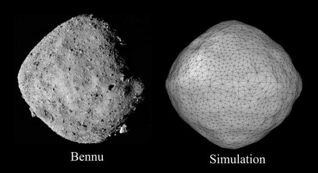 科学家试图解释小行星Bennu和Ryugu的独特“钻石”形状